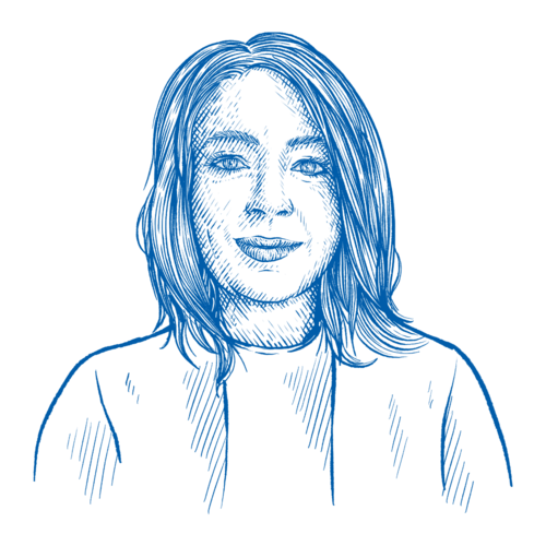 Zeichnung von Angelika Soyer