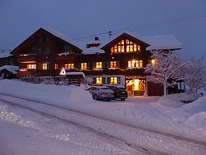 Gästehaus Alpseeblick im Winter