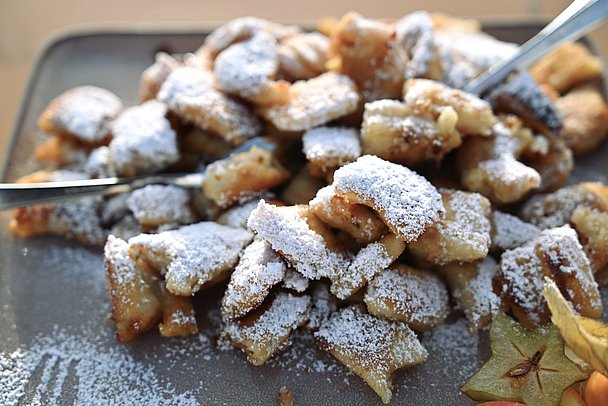 Kaiserschmarrn mit Puderzucker