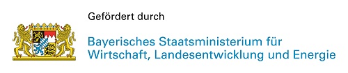 gefördert durch das Bayerische Staatsministerium für Wirtschaft, Landesentwicklung und Energie