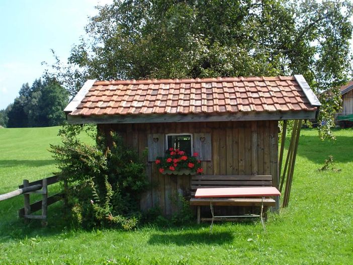 Sonnenplatz am Nachmittag