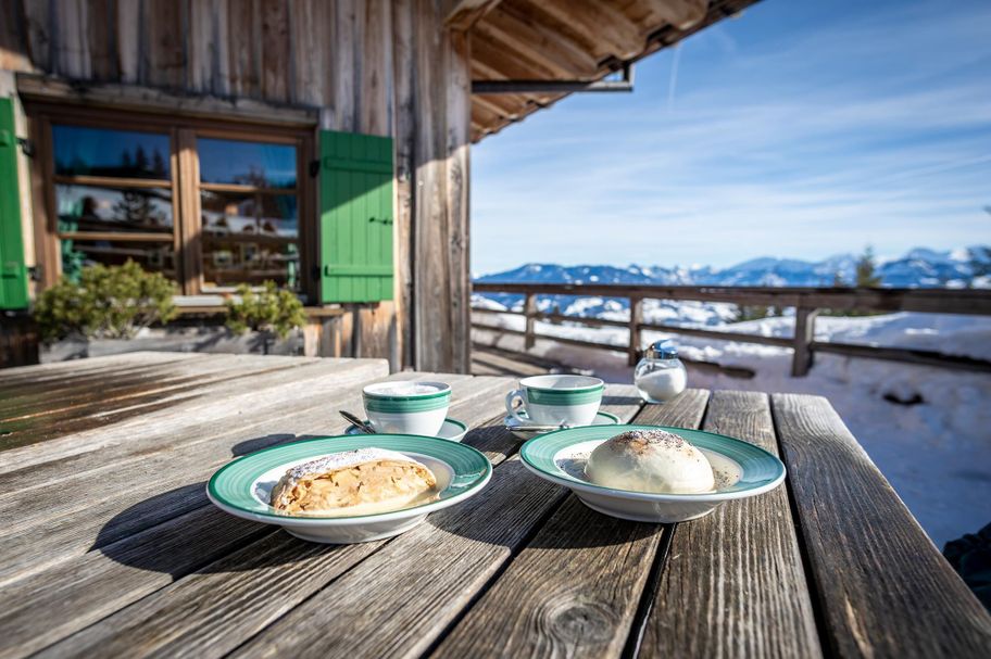 Weltcup Hütte in Ofterschwang im Allgäu