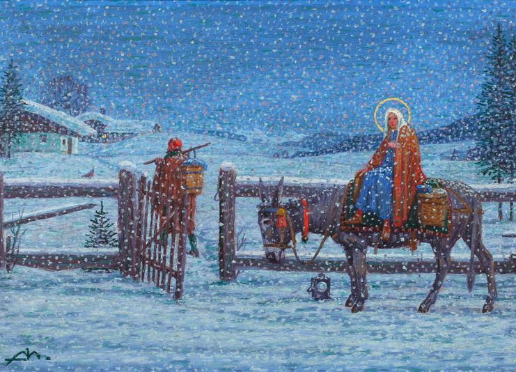 Josef Madlener, Weihnacht, 1957