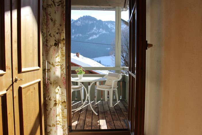 Schlafzimmer-Balkontüre