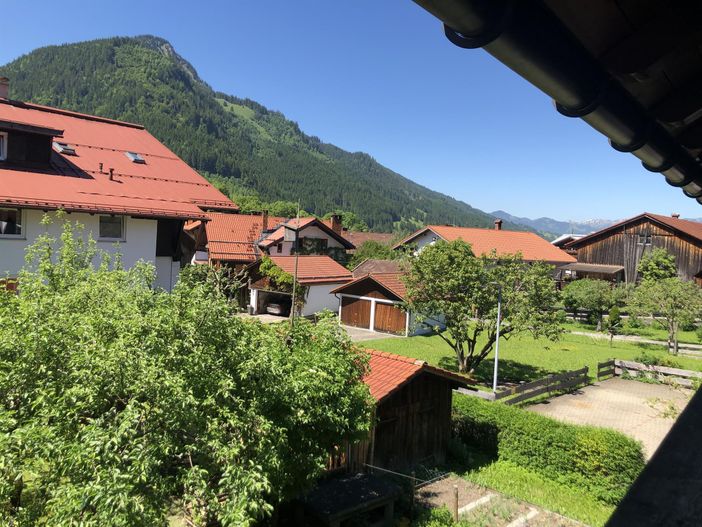 Blick von beiden Südbalkone