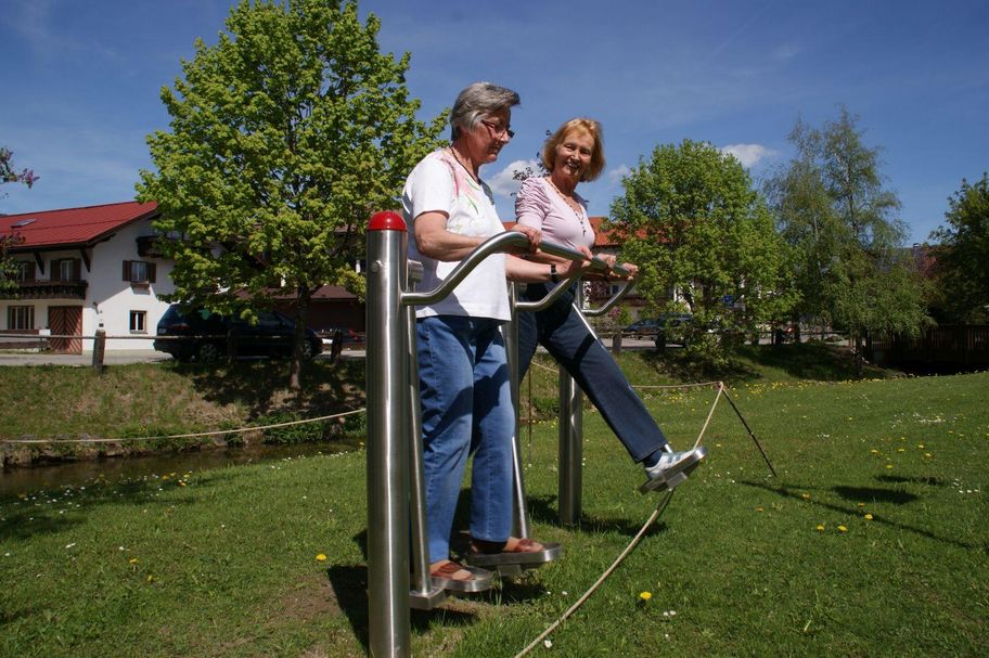 Gute Luft, Ausblick auf die Berge