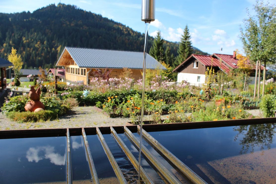Kräutergarten in Balderschwang im Allgäu