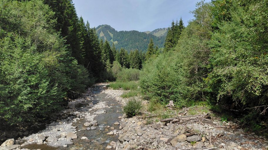 Überquerung der Subersach