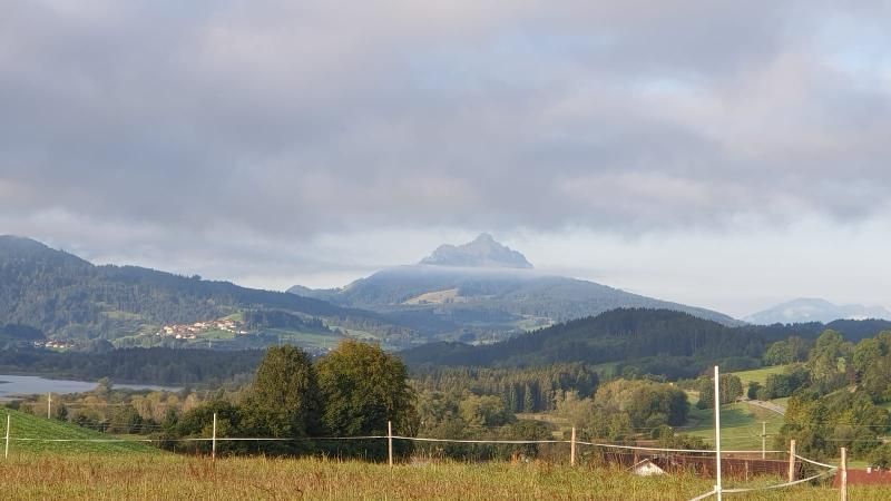 Grüntensee mit Blick auf den Grünten