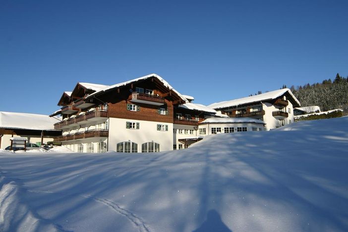 Landhaus im Winter