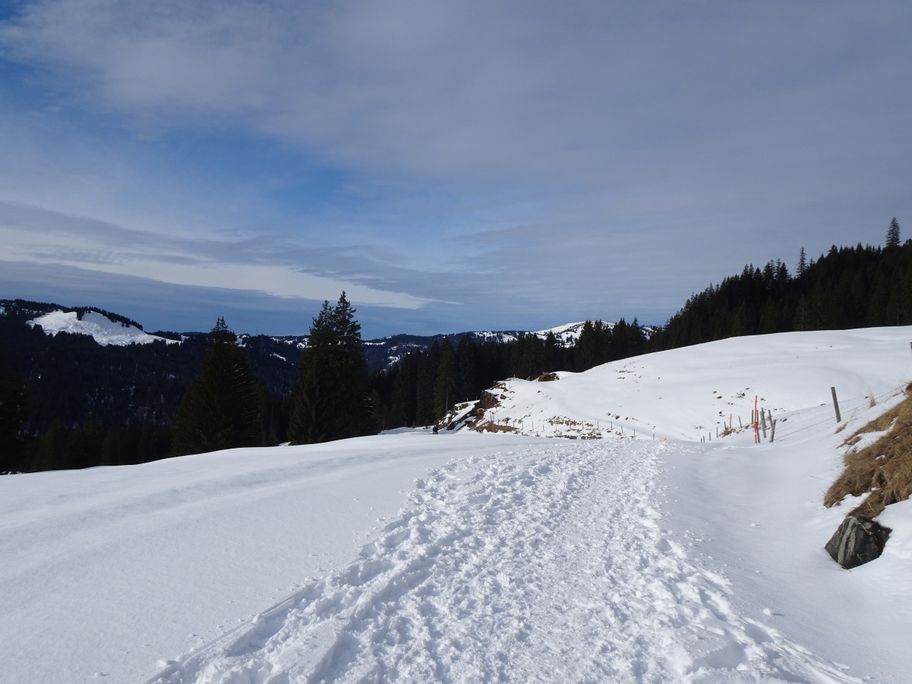 Winterwanderung zur Oberen Mittelalpe