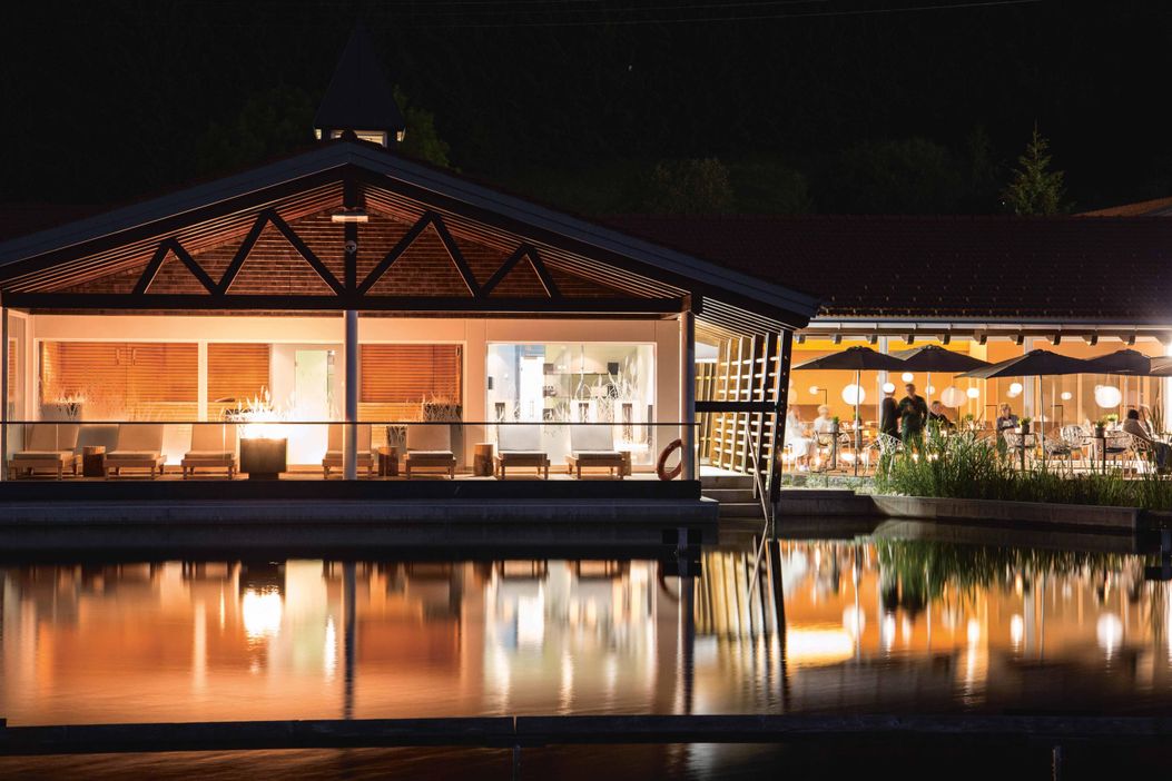 Haus am See bei Haubers Seefest