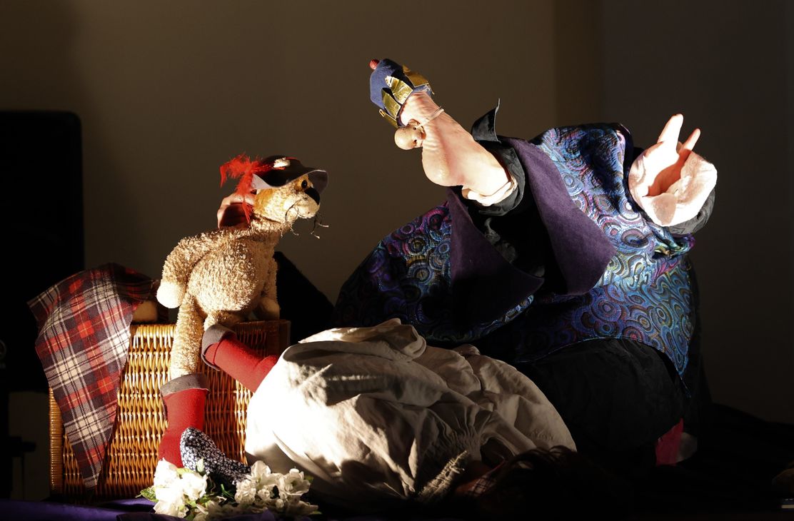 Fußtheater Kinder_Gestiefelter Kater ©Anne Klinge