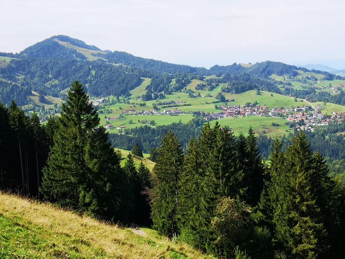 Blick auf Steibis