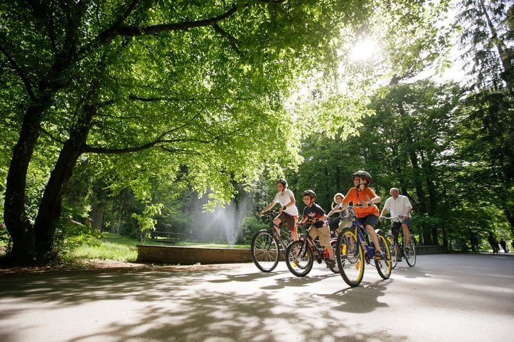 Fahrradtour mit Kindern