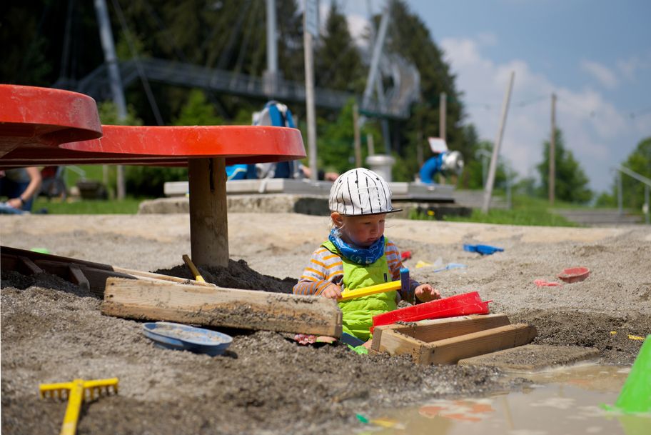 Wasserspielplatz Skywalk