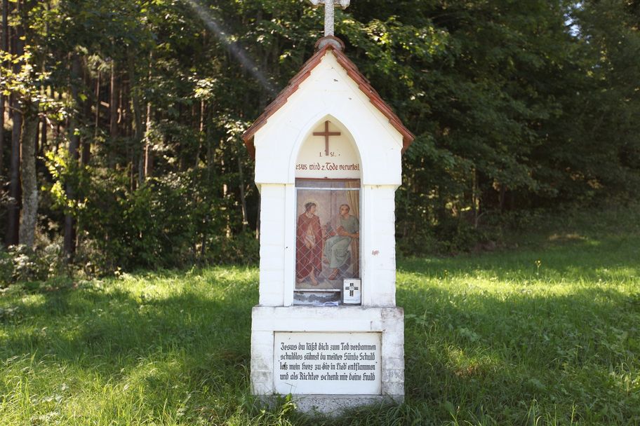 Unterste Station des Kreuzweges