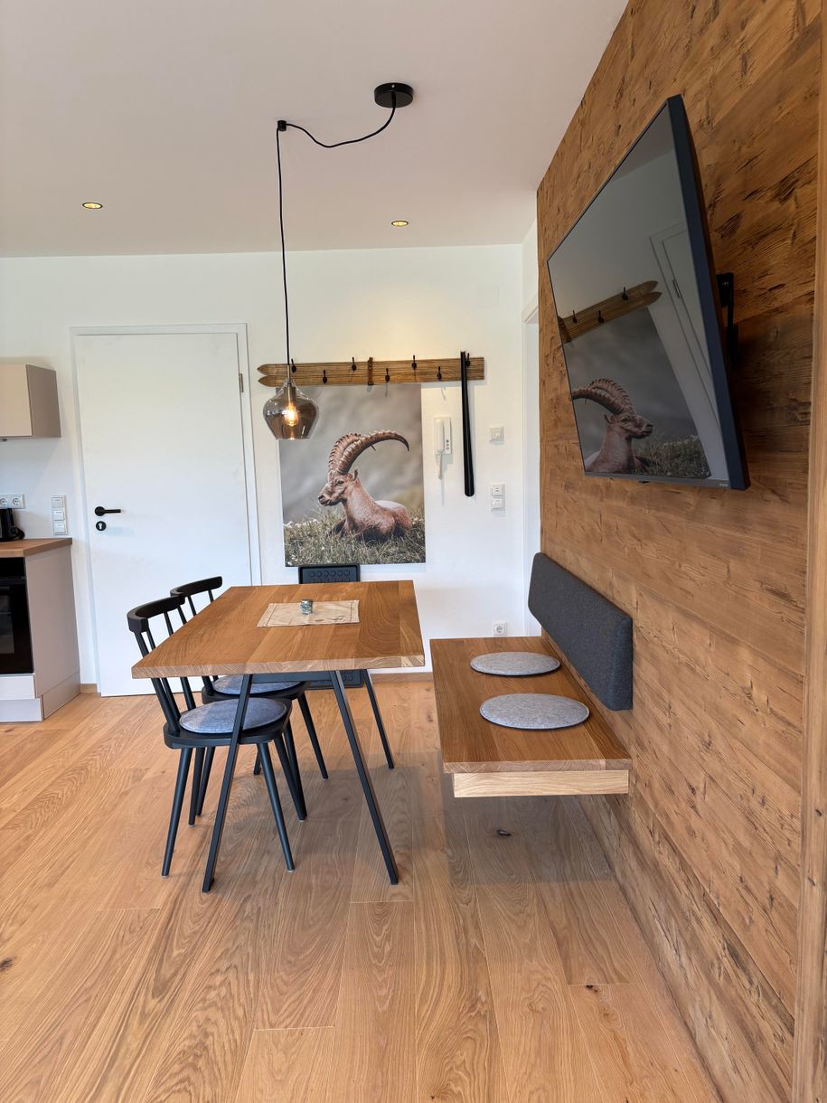 Esstisch in Ferienwohnung Salbei