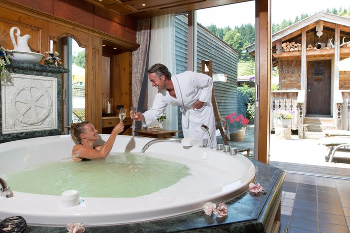 Private Spa Suite im Bergwiesen Spa