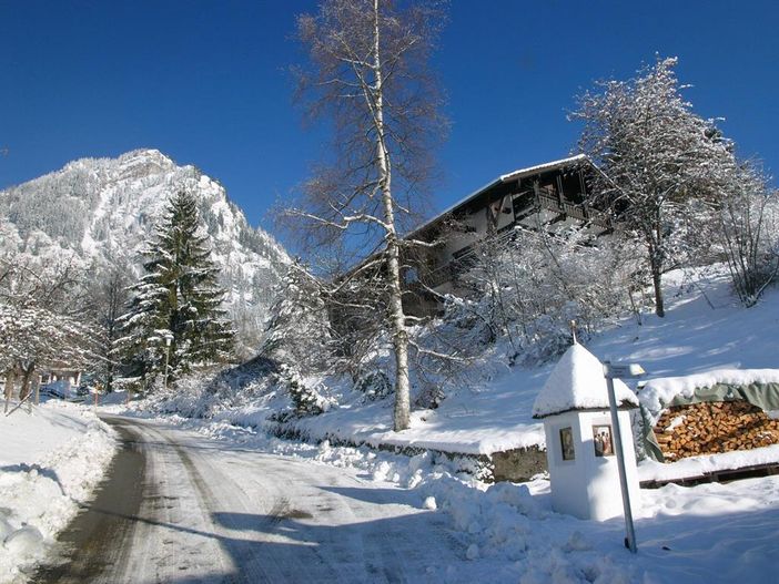 Hausansicht Winter