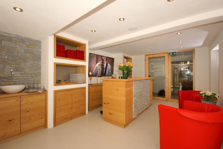 Eingangsbereich Fitness-Sauna-Bereich