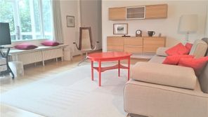 Wohnzimmer mit Schlafcouch