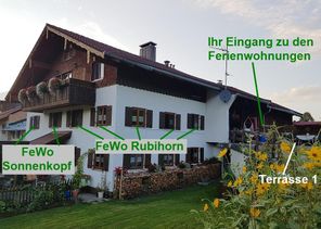 Haus Ferienwohnung Wo ist was...