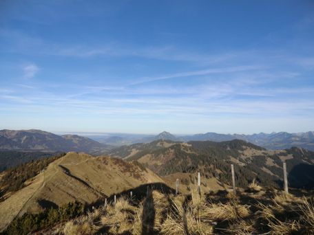 Blick vom Riedbergerhorn auf den Grünten