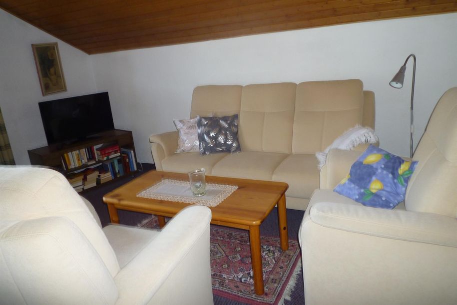 Wohnzimmer mit Fernseher 1