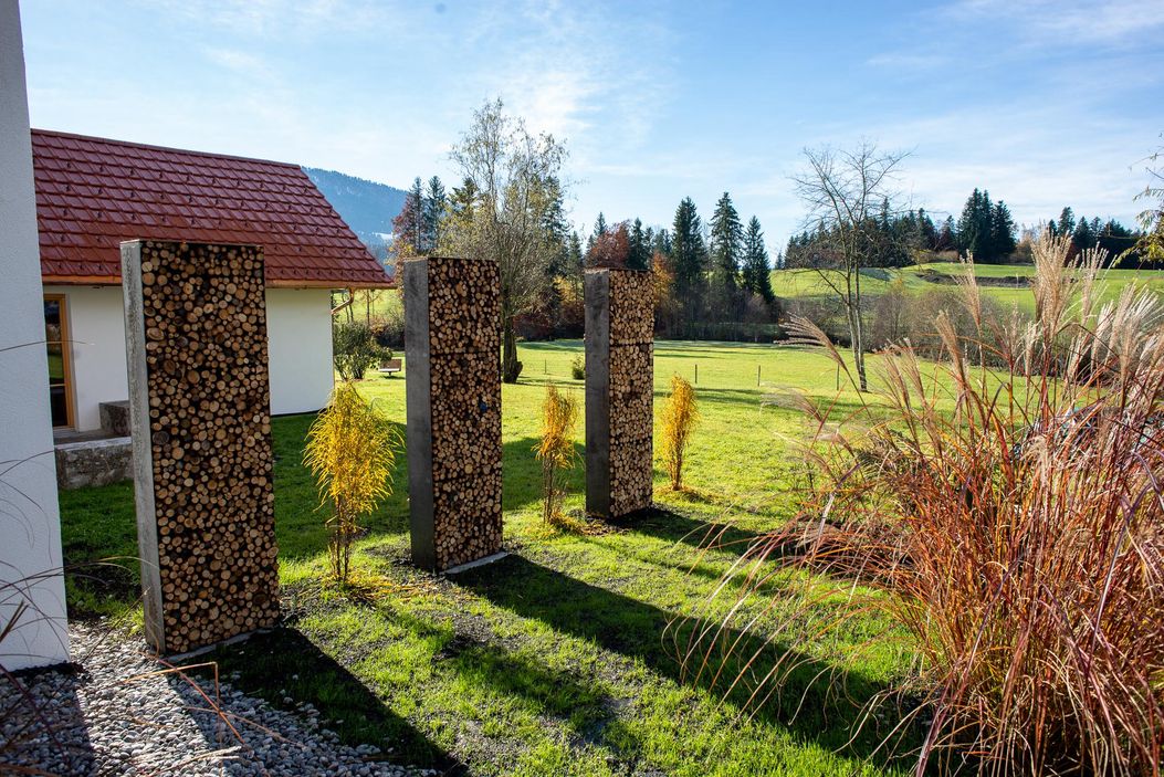 Garten Testbetrieb Celia im Sommer