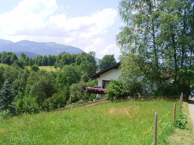 Haus mit Bergblick