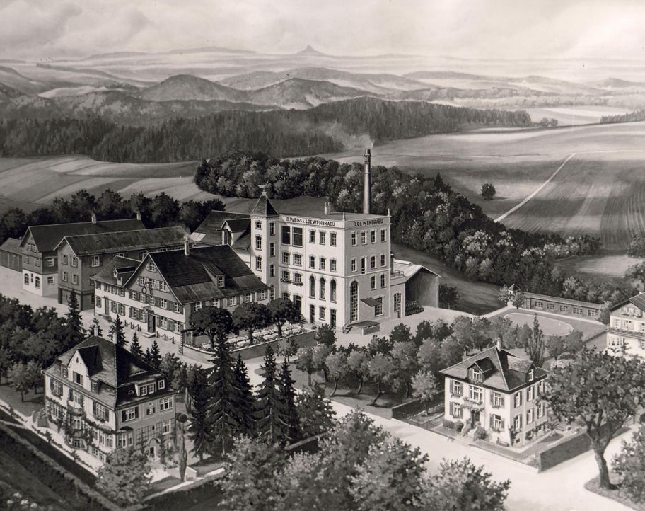 Historische Aufnahme Brauerei um 1905 Fotocredit Henry Linder