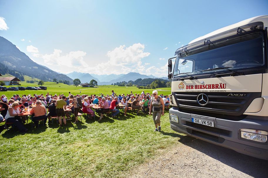 Viehscheid in Schöllang