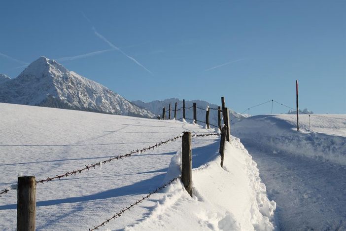 Winterwanderweg Fischen-Berg mit Rubihorn