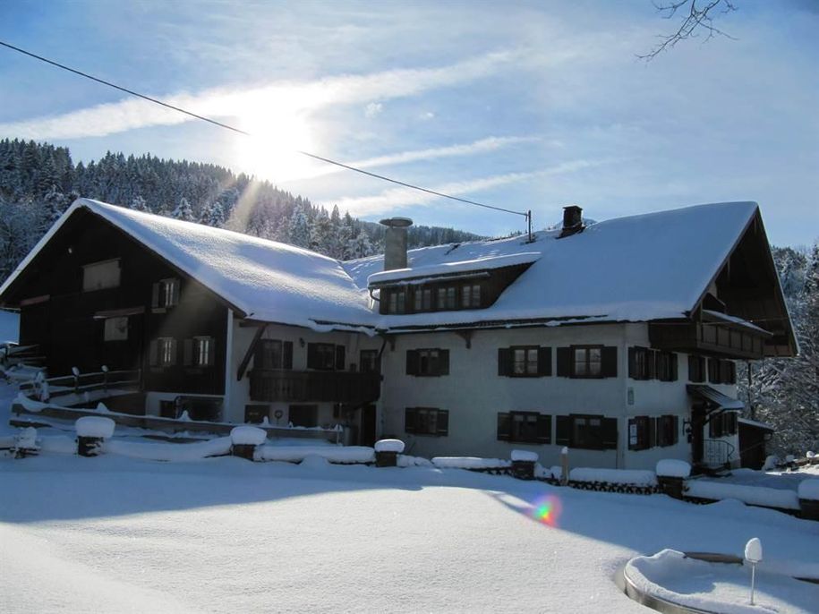 Beim Bergbauern Winter