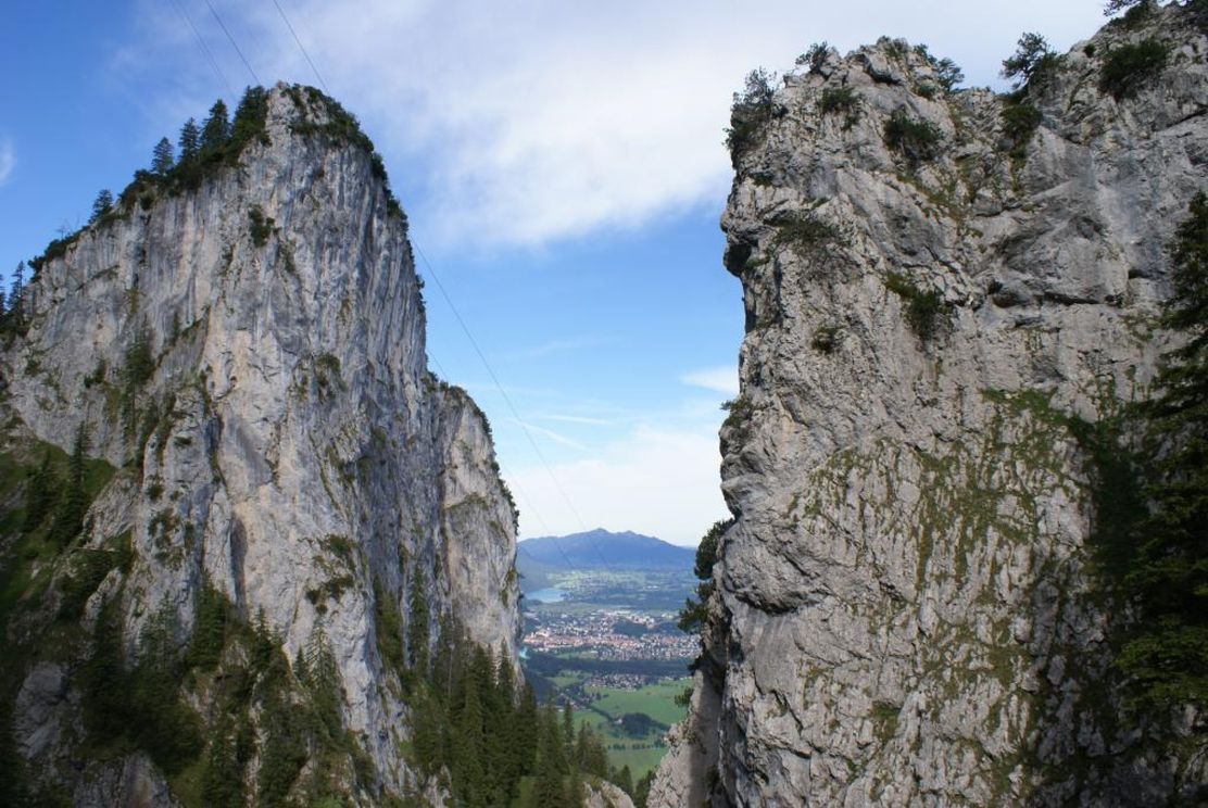 Klettersteig "Gelbe Wand"