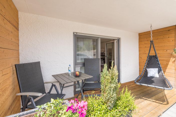 Schöner Balkon