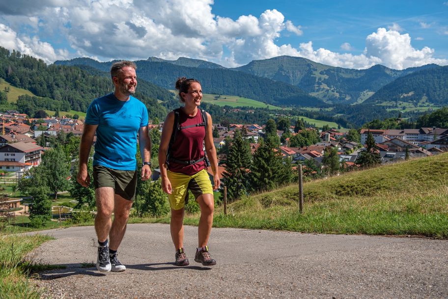 Unterwegs auf den Kapf