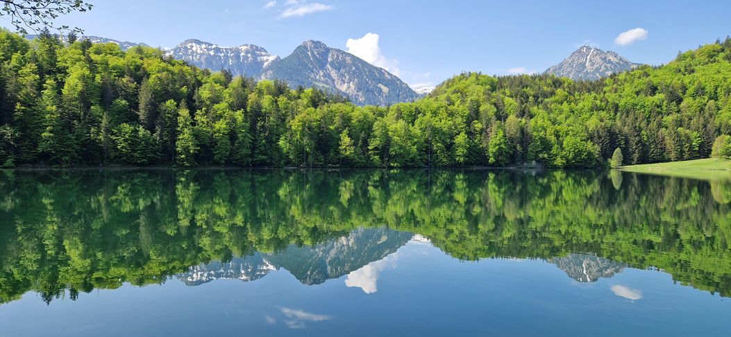Schwansee bei Schloß Neuschwanstein