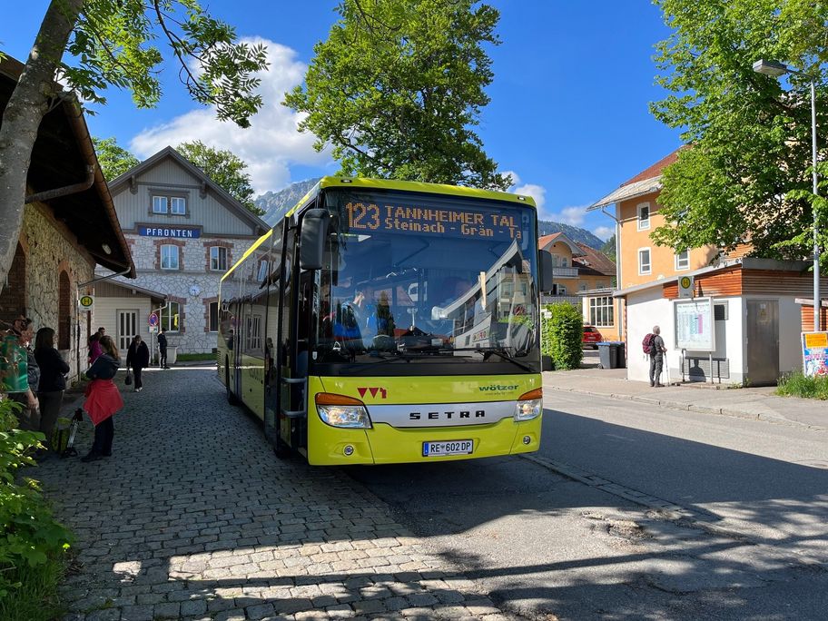 Tälerbus Tannheimer Tal - Pfronten