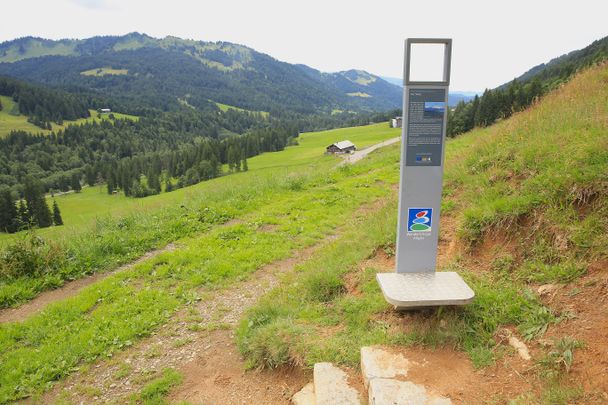 Blick Richtung Balderschwang