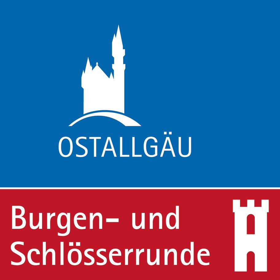 Routenlogo der Burgen- und Schlösserrunde Ostallgäu