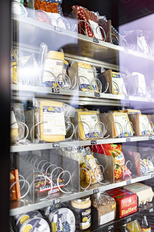 Produkte im Automaten