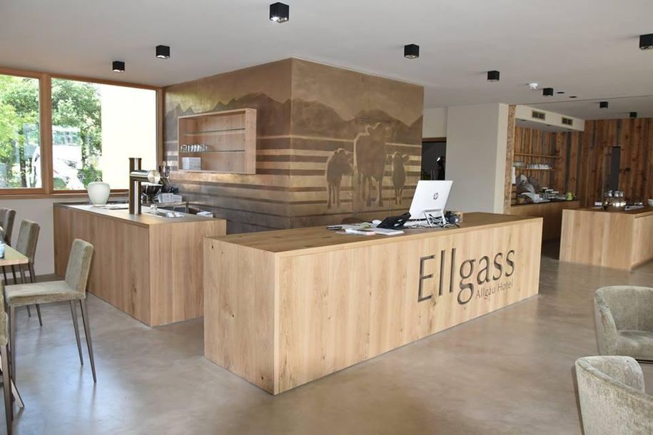 Ellgass Allgäu Hotel Rezeption