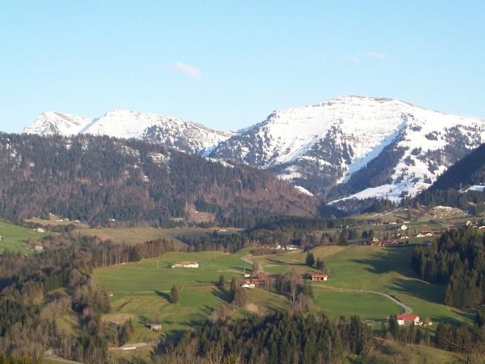 Hochgrat frisch verschneit