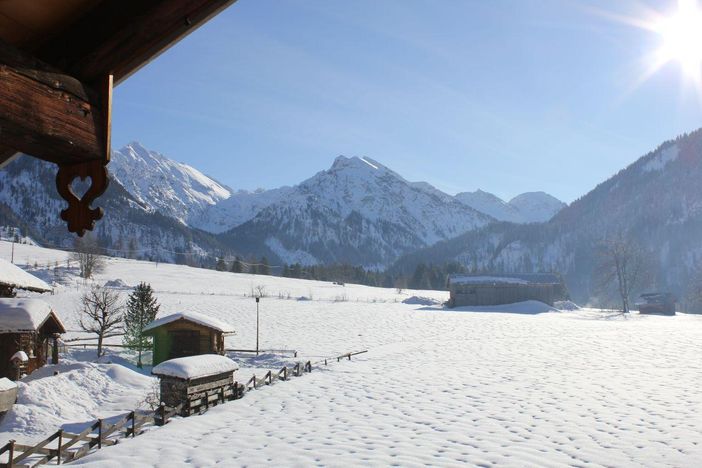 Ausblick im Winter