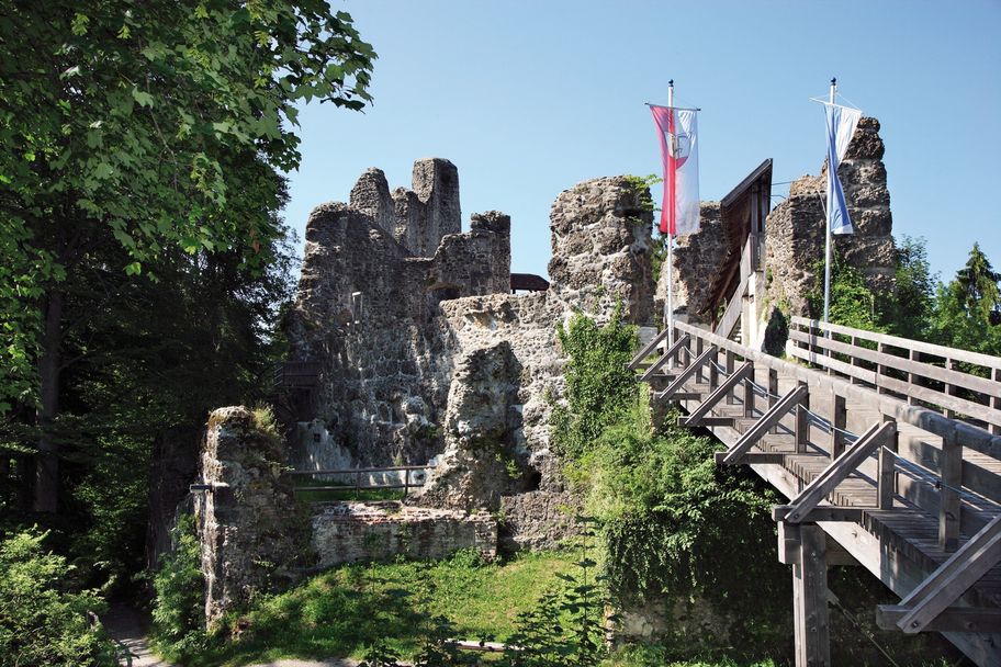 6 TK Terrainkurweg Weitnau - Burgruine Alttrauchburg