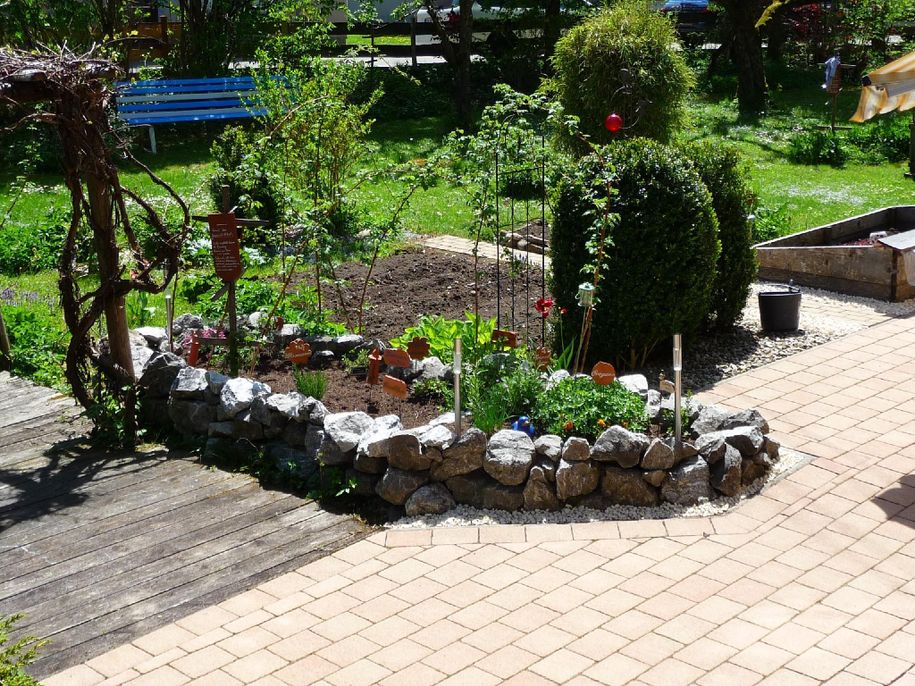 Ausblick in den Garten