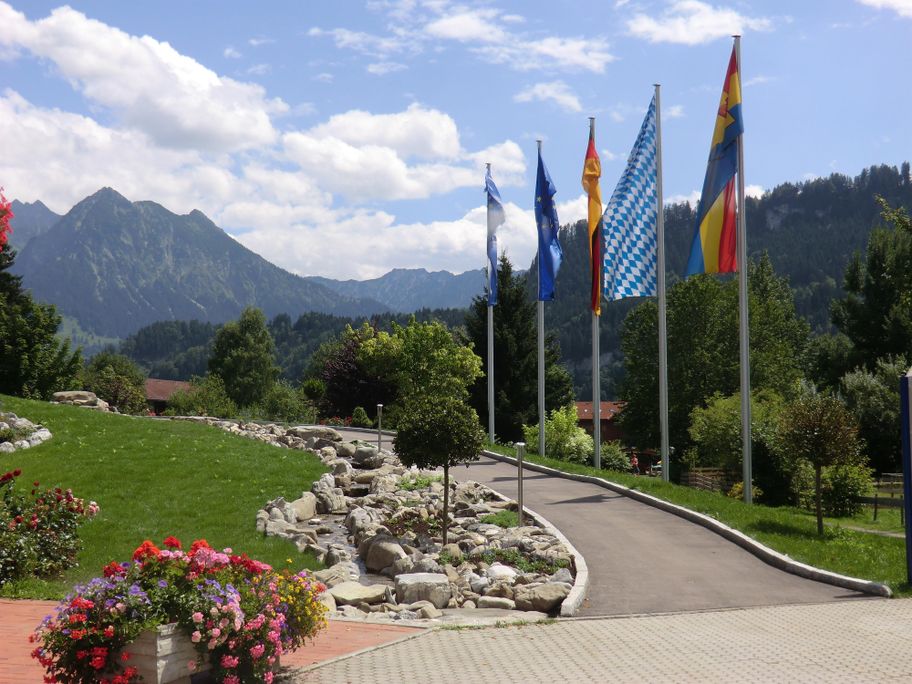 Aussicht Haus des Gastes Obermaiselstein