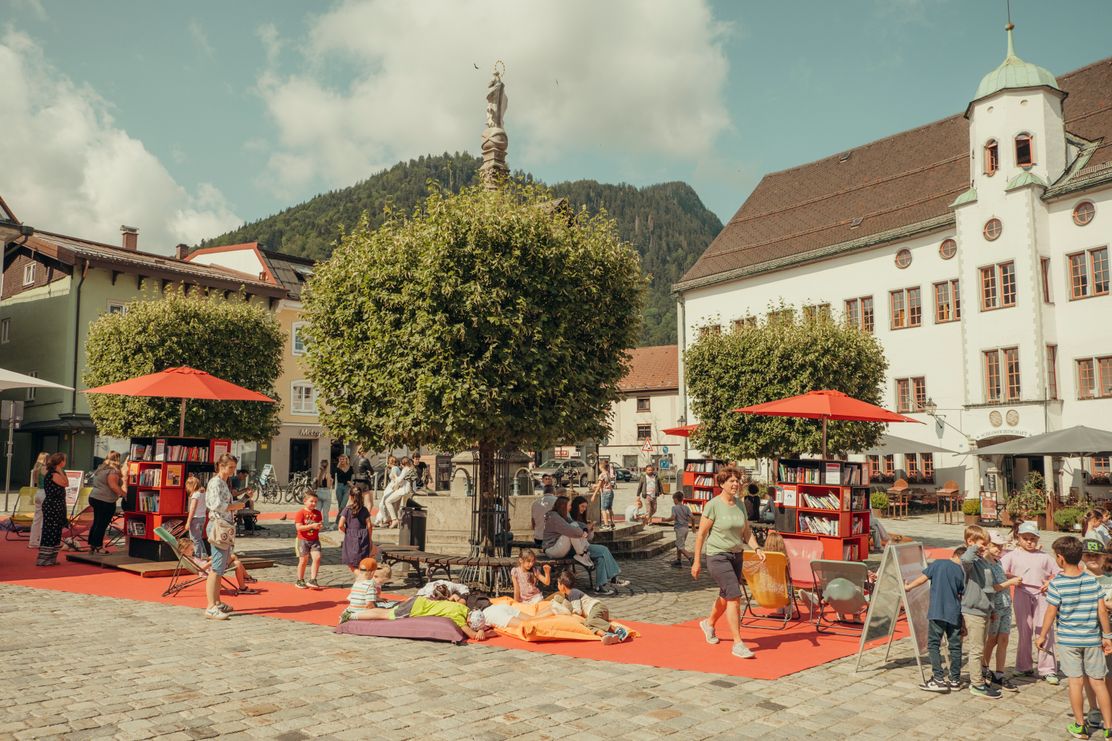 Draußen Lesen